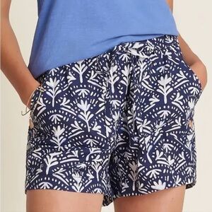 Hatley Cotton Linen Everywhere Shorts Medallion Print
